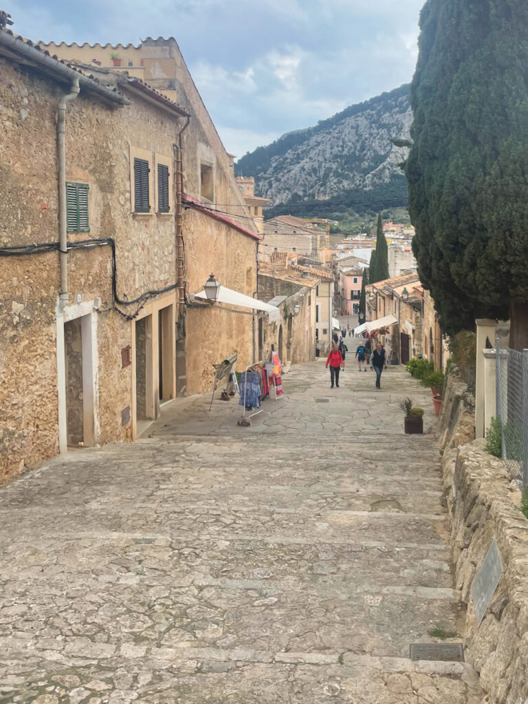 Abstieg nach Pollenca