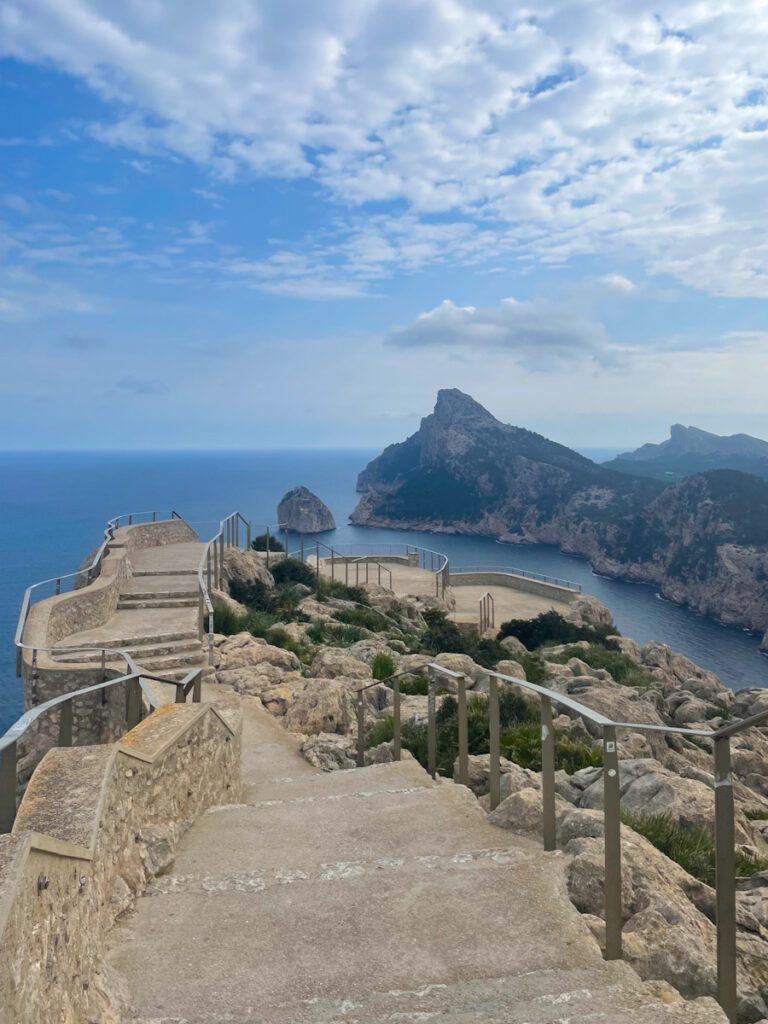 Aussichtspunkt auf dem Weg zu Cap de Formentor