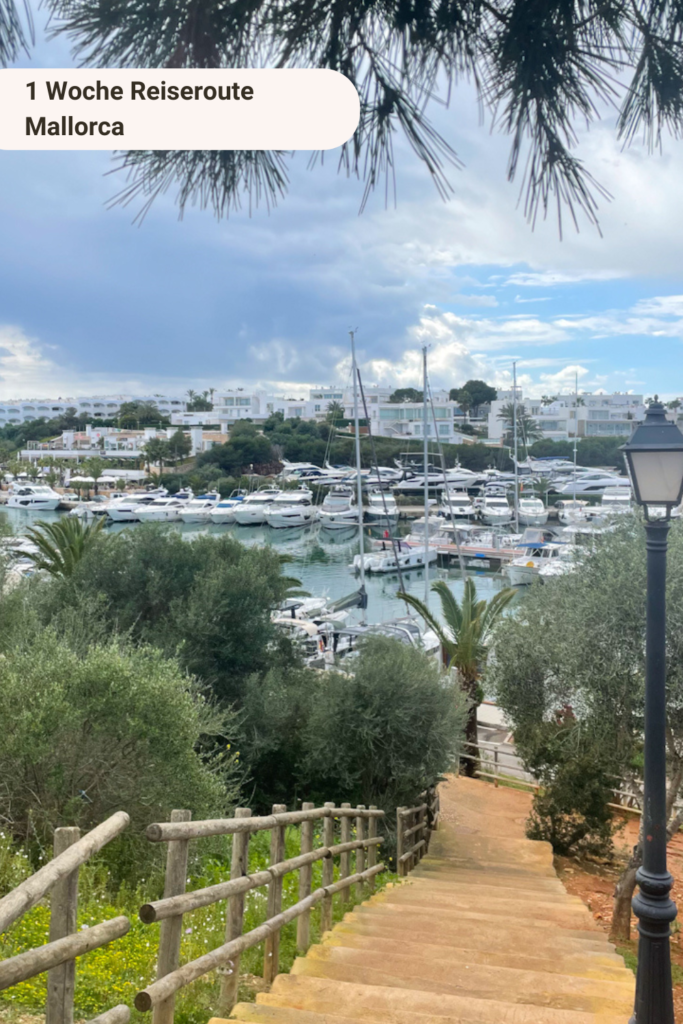 1 Woche Reiseroute Mallorca